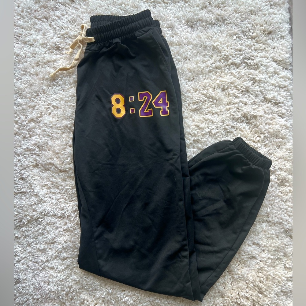 Lakers Kobe Tribute Men’s Joggers Size Medium